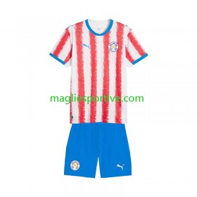 Completo Calcio Paraguay Bambino Divisa Prima 2026